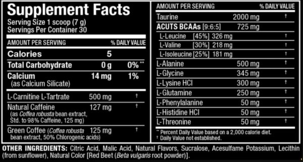 AllMax Amino Cuts, 30 servings - Image 2