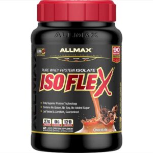 ALLMAX Nutrition - ISOFLEX - 100% Ultra-Pure Whey Protein Isolate, 30 servings