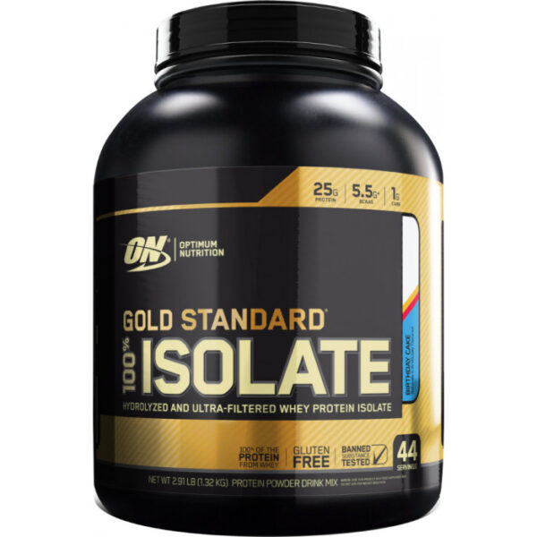 Optimum Nutrition Gold Standard Isolate - Vanilla, 2lb, 24 servings