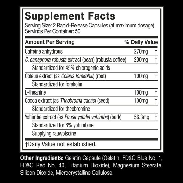 Hydroxycut Hardcore Elite, 55 servings - Image 2