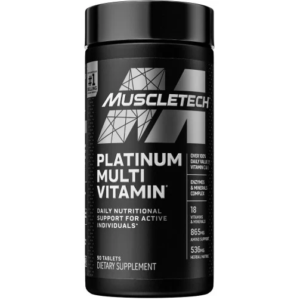 MuscleTech Platinum Multivitamin, 90 tablets, 30 servings