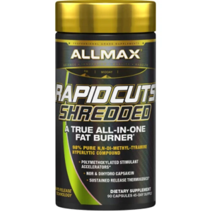 AllMax RapidCuts Shredded, 90 capsules, 45 day supply