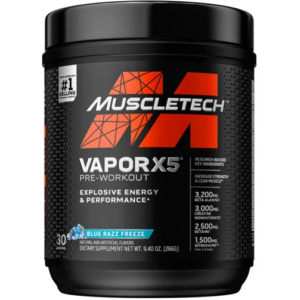 MuscleTech Vapor X5 Pre-Workout, 30 servings